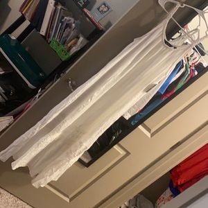 mlle gabrielle size S white maxi dress beach